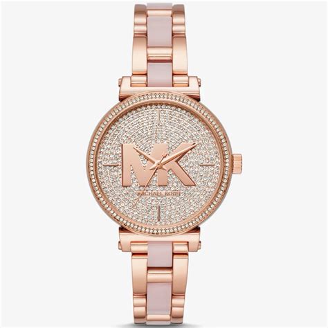 michael kors women's sofie rose gold tone watch|Michael Kors Women's MK4336 Sofie Analog Display .